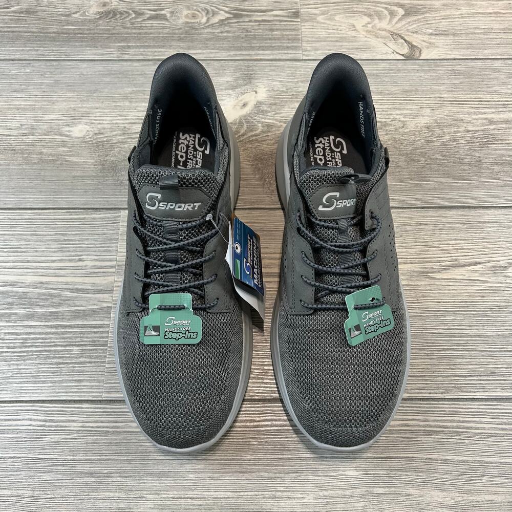 S SPORT BY SKECHERS Murphy Sneakers Gray 10.5 NWT - Picture 2 of 6